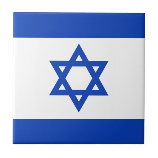 Carreau Drapeau Israël (Devant)