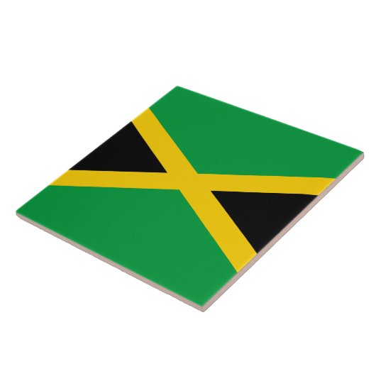 Carreau Drapeau jamaïcain (Côté)