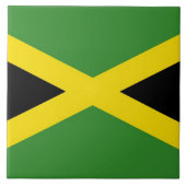 Carreau Drapeau jamaïcain (Devant)