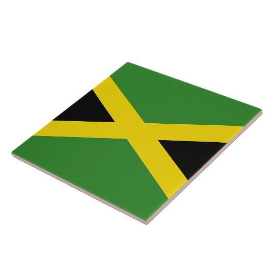 Carreau Drapeau jamaïcain (Côté)