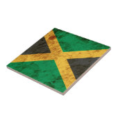 Carreau Drapeau jamaïcain rocailleux (Côté)