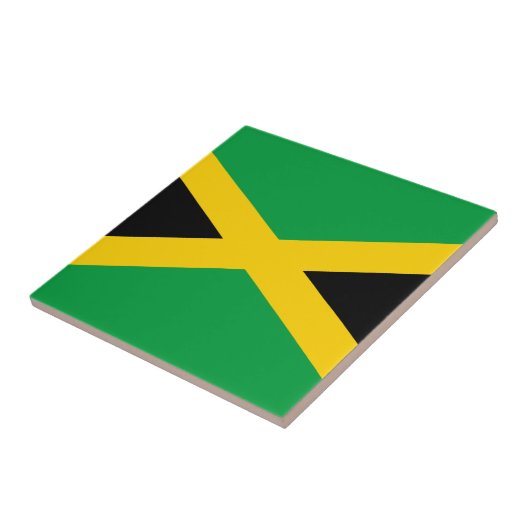 Carreau Drapeau Jamaïque (Côté)