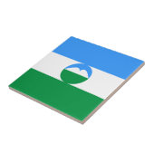 Carreau Drapeau Kabardino Balkaria (Côté)