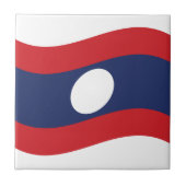 Carreau Drapeau Laos (Devant)