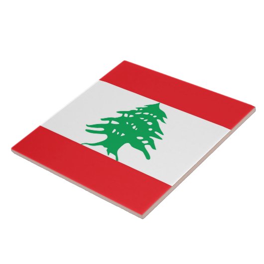 Carreau Drapeau libanais (Côté)
