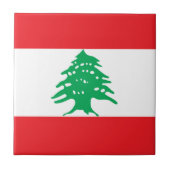 Carreau Drapeau libanais (Devant)