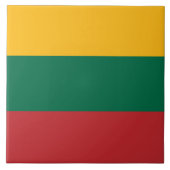 Carreau Drapeau lituanien (Devant)