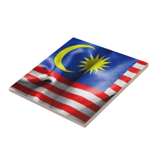 Carreau Drapeau malaisien (Côté)
