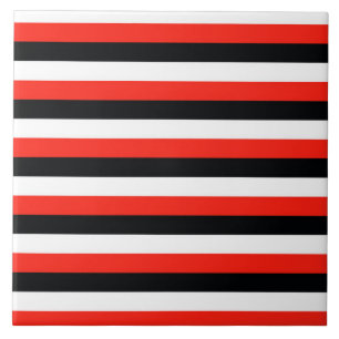 Carreau drapeau maori de durham sardaigne rayures rouge no