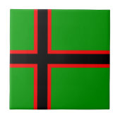 Carreau Drapeau national de Karelia (Devant)