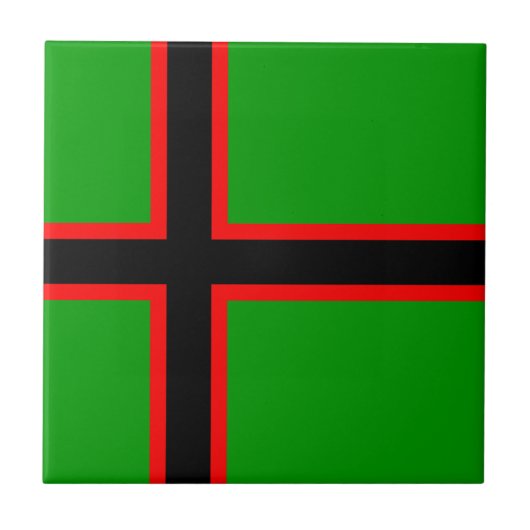 Carreau Drapeau national de Karelia (Devant)