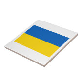 Carreau Drapeau national de l'Ukraine (Côté)