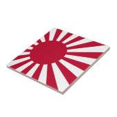 Carreau Drapeau naval du Japon - drapeau japonais de (Côté)