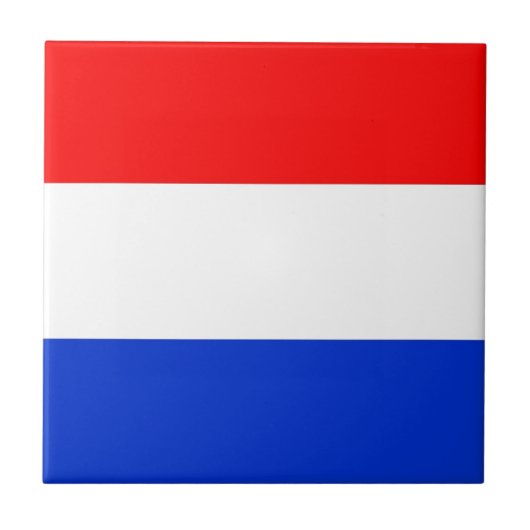 Carreau Drapeau néerlandais (Devant)