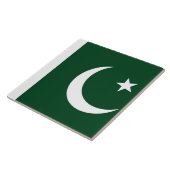Carreau Drapeau pakistanais (Côté)