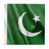 Carreau Drapeau pakistanais (Devant)