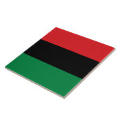 Carreau Drapeau panafricain (Côté)