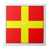 Carreau Drapeau R d'ICS (Devant)