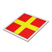 Carreau Drapeau R d'ICS (Côté)