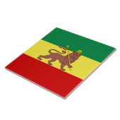 Carreau Drapeau rastafarien (Rastafarianisme) (Rasta) (Côté)