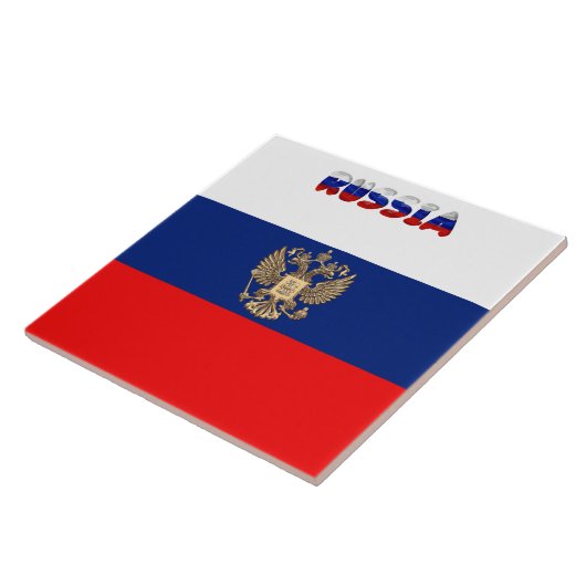 Carreau Drapeau russe (Côté)