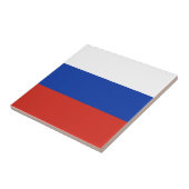 Carreau Drapeau Russie tricolore (Côté)