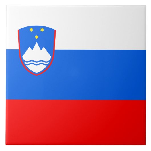 Carreau Drapeau slovène (Devant)