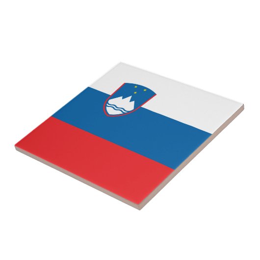 Carreau Drapeau Slovénie (Côté)