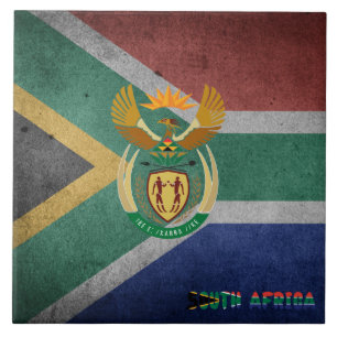 Carreau Drapeau sud-africain