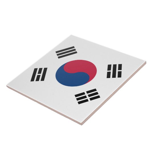 Carreau Drapeau sud-coréen (Côté)