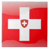 Carreau Drapeau suisse (Devant)