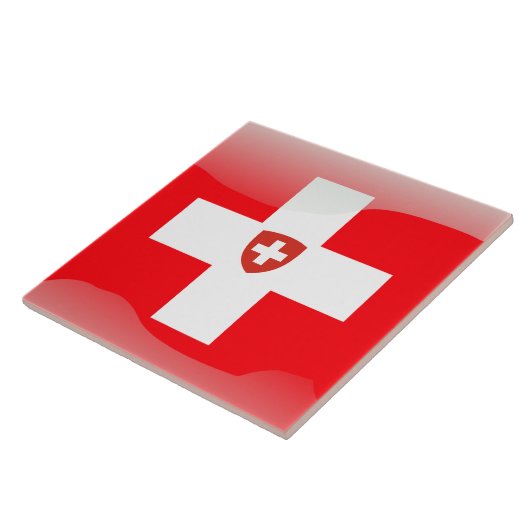 Carreau Drapeau suisse (Côté)