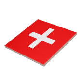 Carreau Drapeau suisse (Côté)