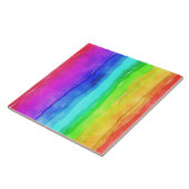 Carreau Drapeau symbole de fierté donnant une forme de dis (Côté)