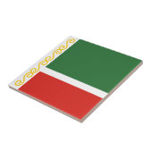 Carreau Drapeau tchétchène (Côté)