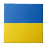 Carreau Drapeau ukrainien<br><div class="desc">Un cadeau idéal pour tous ceux qui sont patriotes de leur pays !</div>