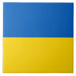 Carreau Drapeau ukrainien (Ukraine)<br><div class="desc">Ce dessin présente le drapeau national de l'Ukraine, qui est un pays d'Europe de l'Est. L'Ukraine borde la Russie à l'est et au nord-est ; la Biélorussie au nord ; la Pologne, la Slovaquie et la Hongrie à l'ouest ; et la Roumanie, la Moldavie et la mer Noire au sud....</div>