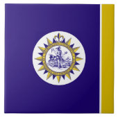 Carreau Drapeau urbain de Nashville (Devant)