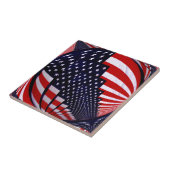 Carreau Drapeau-USA - Diffusez l'amour_ (Côté)