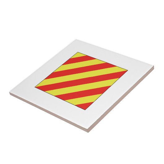 Carreau Drapeau Y d'ICS (Côté)