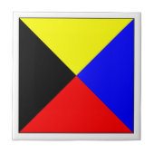 Carreau Drapeau Z d'ICS (Devant)