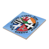 Carreau Drapeaux celtiques de nations (Côté)