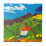 Carreau Drapeaux de prière II<br><div class="desc">Décorations pour la maison</div>