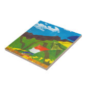 Carreau Drapeaux de prière II (Côté)