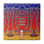 Carreau Dreamland psychédélique (Devant)