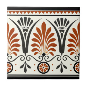 Carreau Dresser Minton Palmette Carrelage Repro couleur do