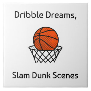 Carreau Dribble Dreams, Scènes de Dunk Basketball