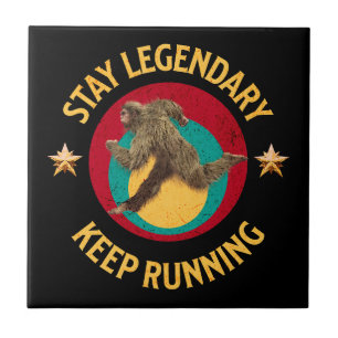 Carreau Drôle de motivation de course de Bigfoot