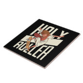 Carreau Drôle Jésus patin à roulettes Holy Roller (Côté)