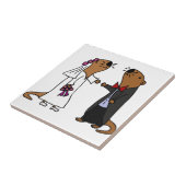 Carreau Drôle Mariage de Otter (Côté)